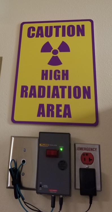 It's a good thing I'm in the right place..... be a shame if I showed up at a "Low Radiation Area".